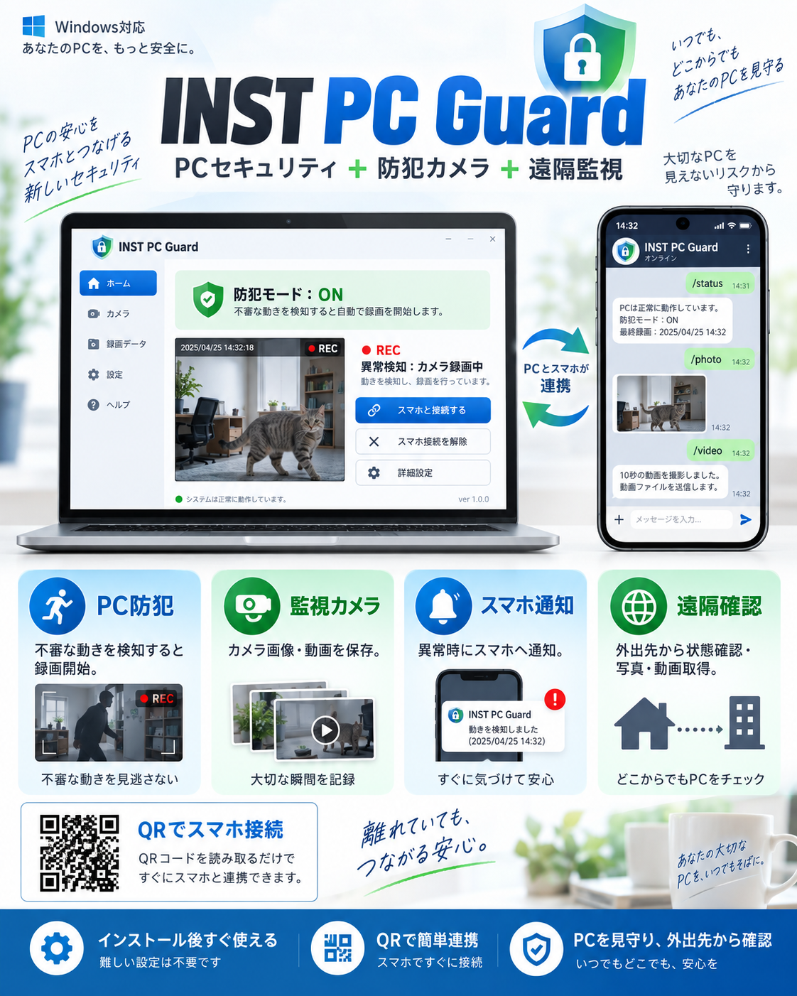 INST PC Guard 機能説明